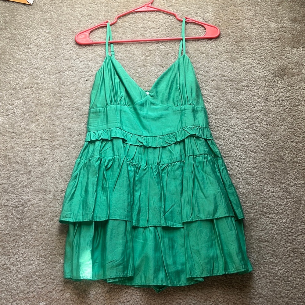 NWT Green Romper